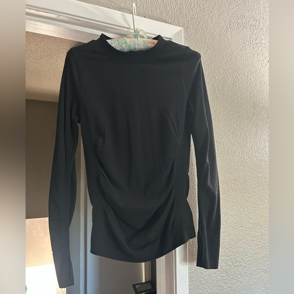 Athleta Long Sleeve Top in Warm Brown